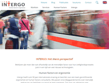 Tablet Screenshot of intergo.nl